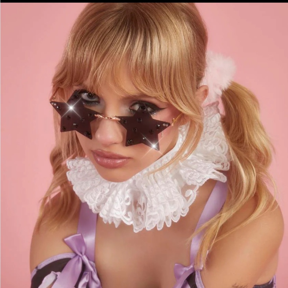 Dolls kill rhine stone star sunglasses
